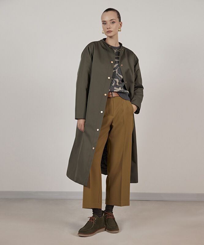 İçi Dolgulu Pardösü