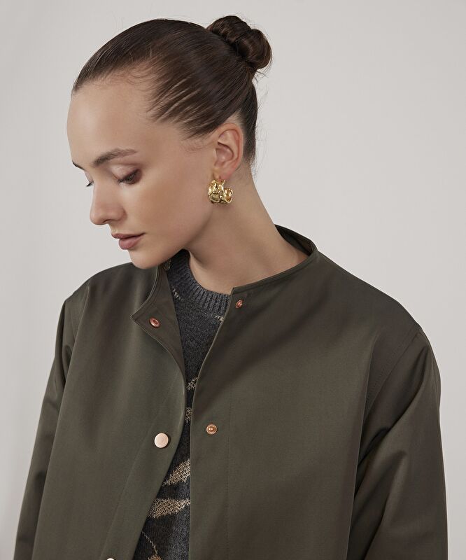 İçi Dolgulu Pardösü