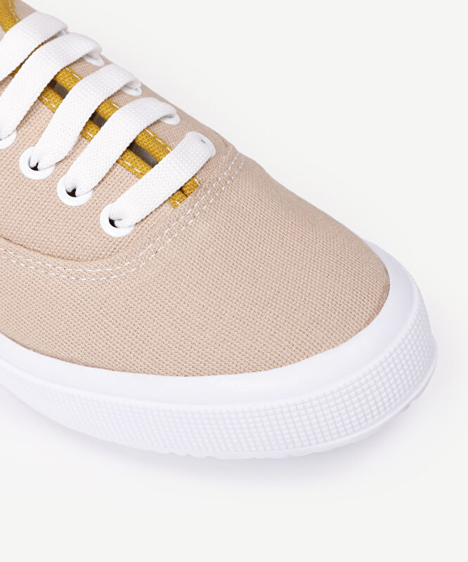 Düz Renk Kumaş Sneaker
