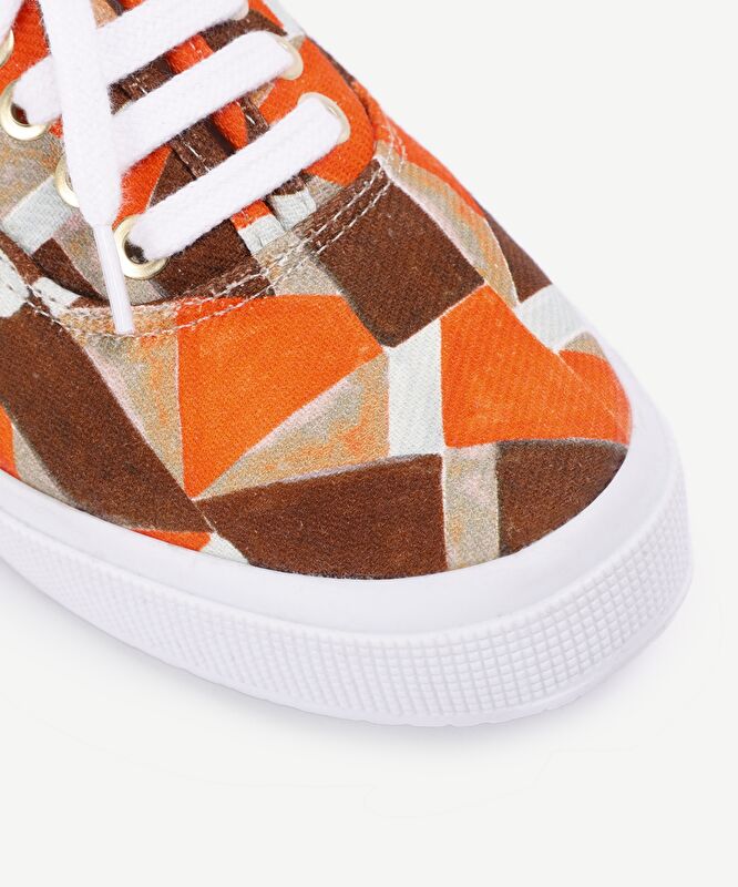 Renkli Kumaş Sneaker