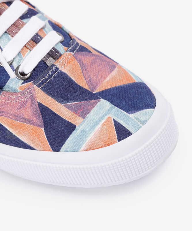 Renkli Kumaş Sneaker