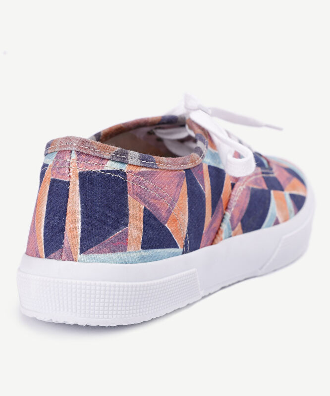 Renkli Kumaş Sneaker