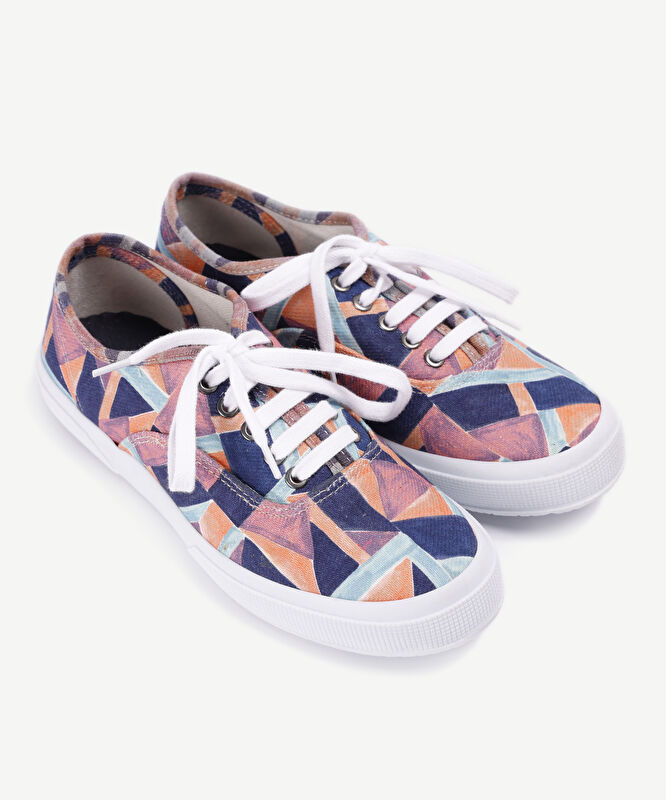 Renkli Kumaş Sneaker