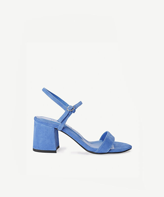 Süet Deri Yumuşak Topuklu Ayakkabı