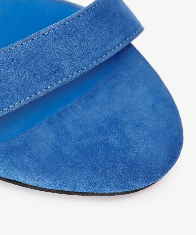 Süet Deri Yumuşak Topuklu Ayakkabı