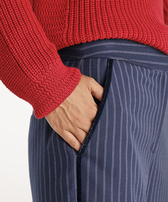 Biye Detaylı Pantolon