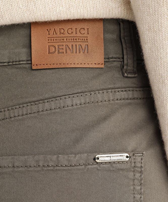 Klasik Fit Denim Pantolon