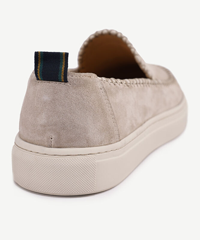 Saraç Detaylı Deri Loafer