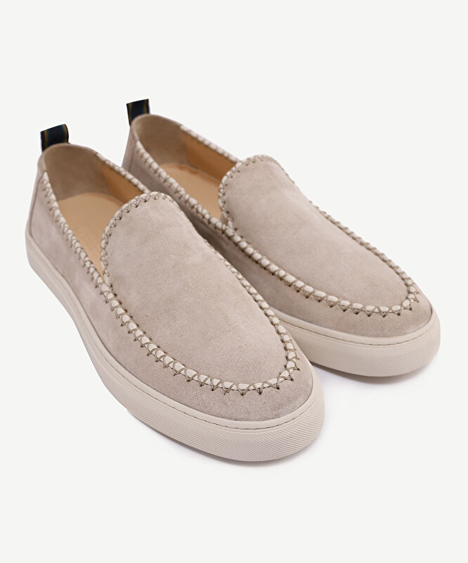 Saraç Detaylı Deri Loafer