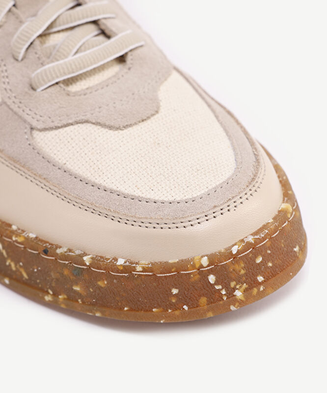 Deri Keten Sneaker