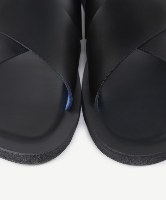 Renkli Astarlı Deri Terlik