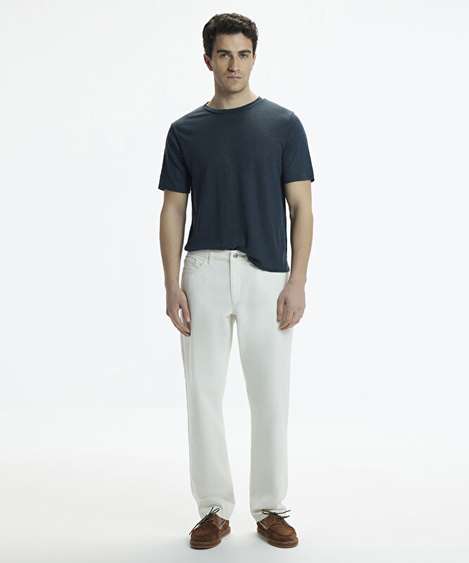 Relax Fit Non-Denim Cep Detaylı Pantolon