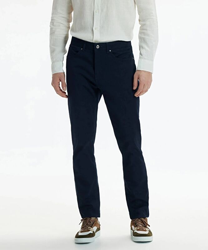 Straight Fit Cep Detaylı Pantolon