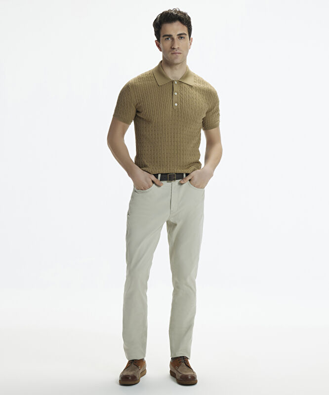 Straight Fit Cep Detaylı Pantolon