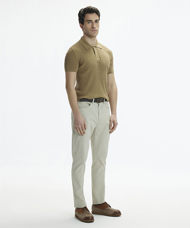 Straight Fit Cep Detaylı Pantolon