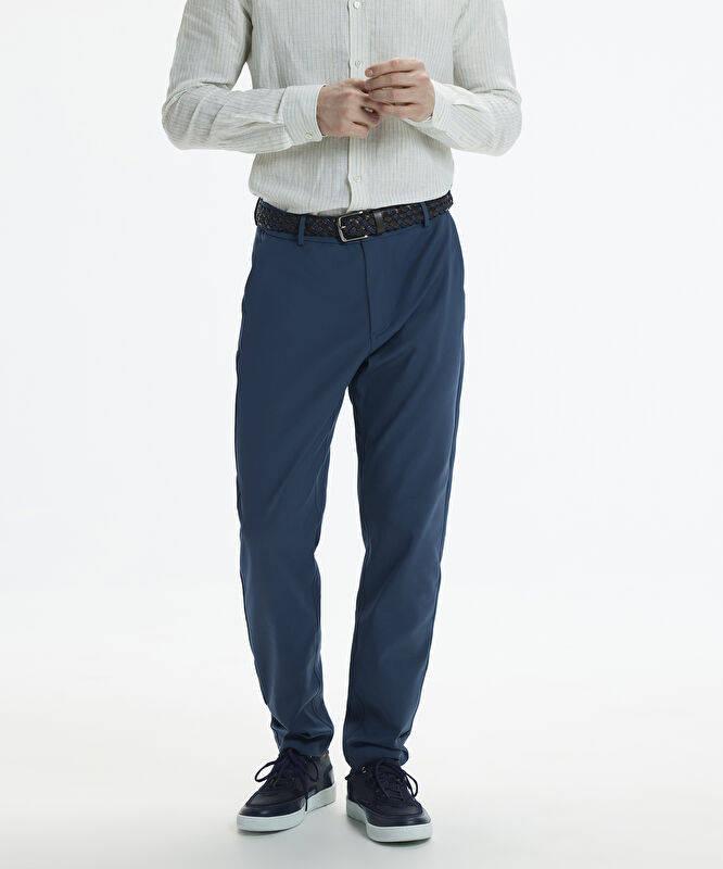 Straight Fit Boru Paça Pantolon