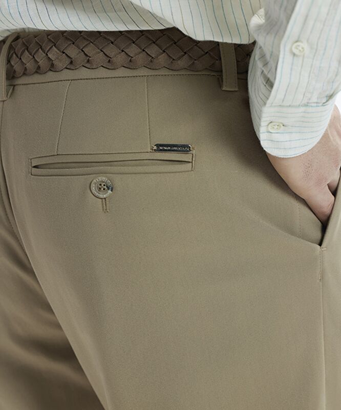 Straight Fit Boru Paça Pantolon