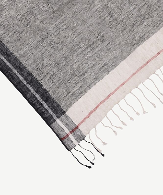 Maskülen Keten Şal