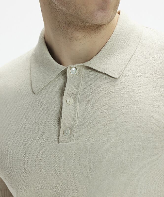 Ribana Polo Yaka Detaylı Triko