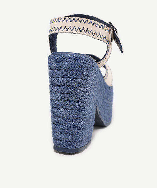Deri Platform Espadril