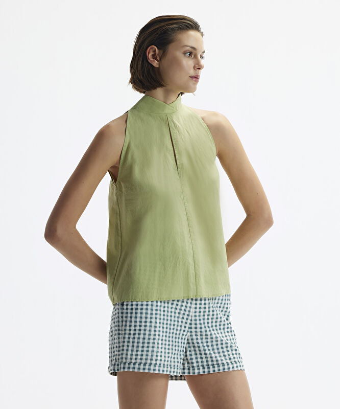 Beli Lastikli Duble Paça Kısa Şort