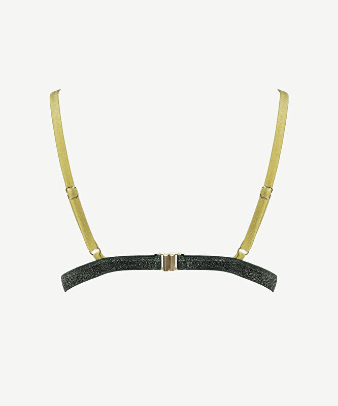 Şerit Detaylı Bikini Üst