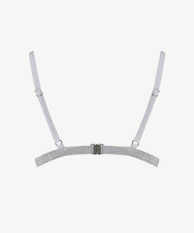 Şerit Detaylı Bikini Üst