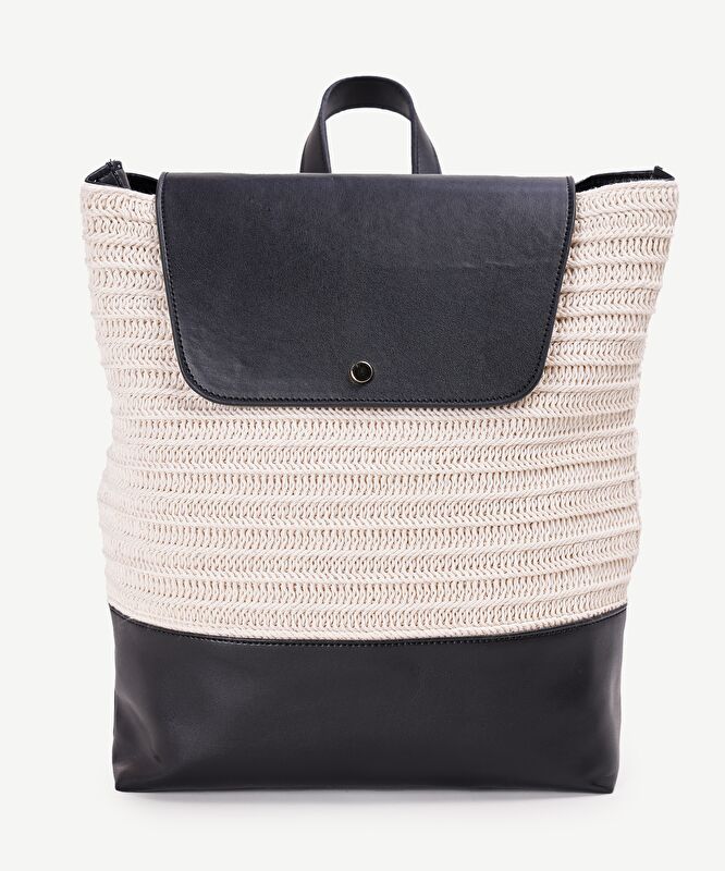 Pamuklu Örgü Kumaş Sırt Çantası