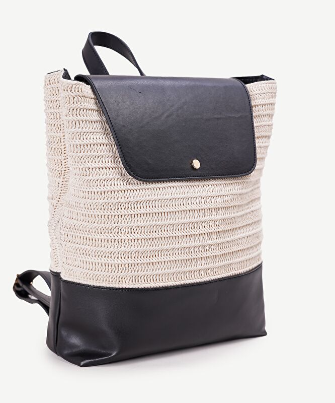 Pamuklu Örgü Kumaş Sırt Çantası