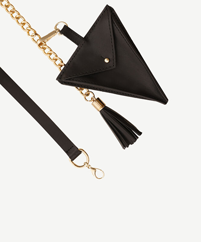 Zincir Detaylı Bel Kemeri