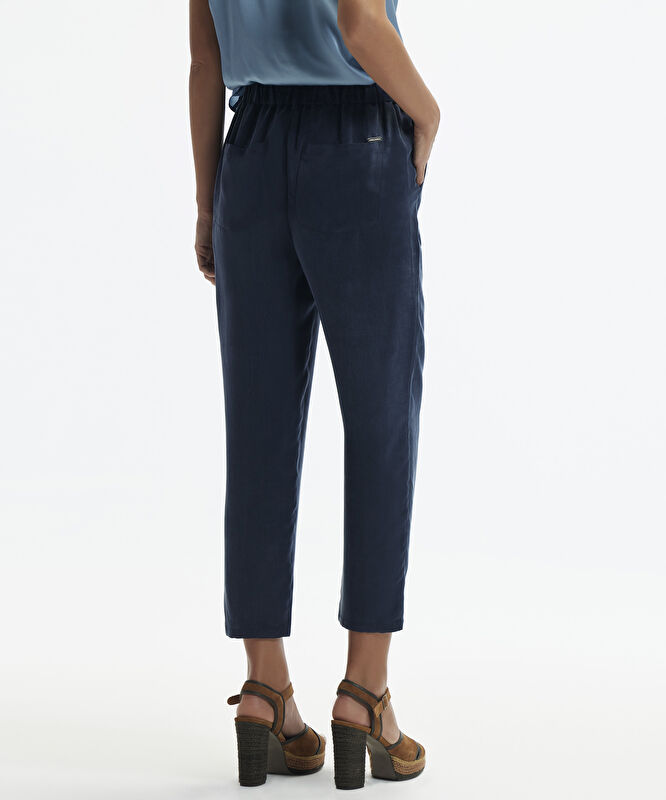 Dar Paça Cropped Pantolon