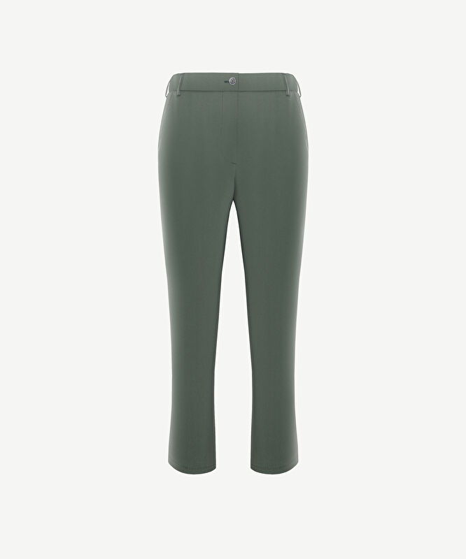Dar Paça Cropped Pantolon