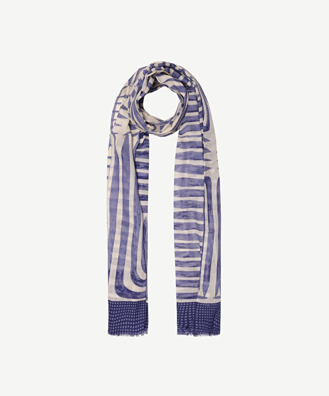 Karışık Desenli Şal