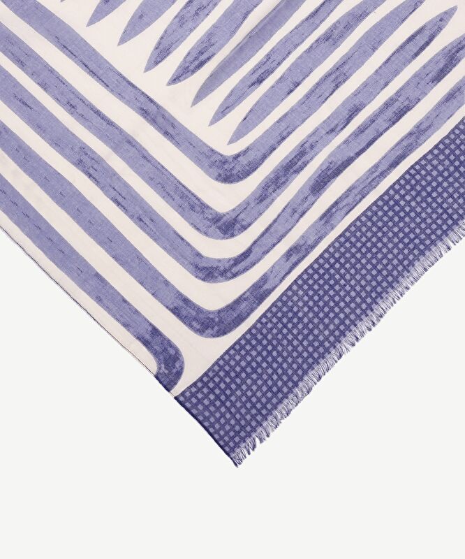 Karışık Desenli Şal