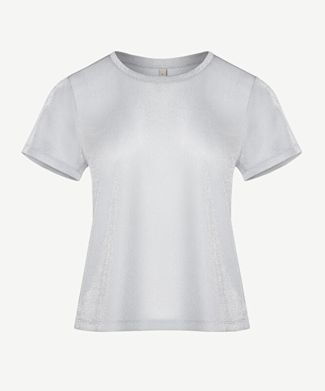 Bisiklet Yaka Kısa Kollu Tshirt