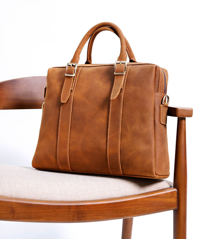 Deri Laptop Çantası