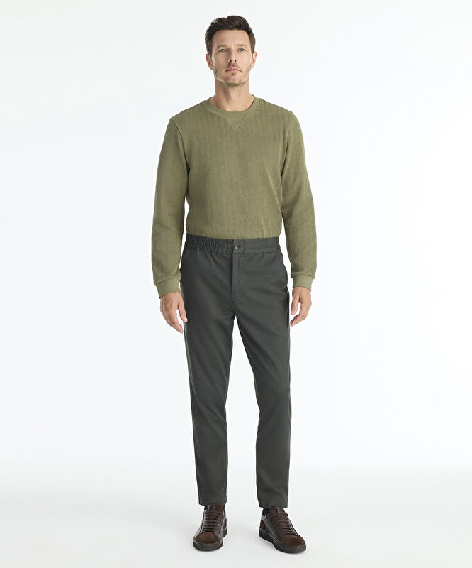 Straight Normal Bel Pantolon