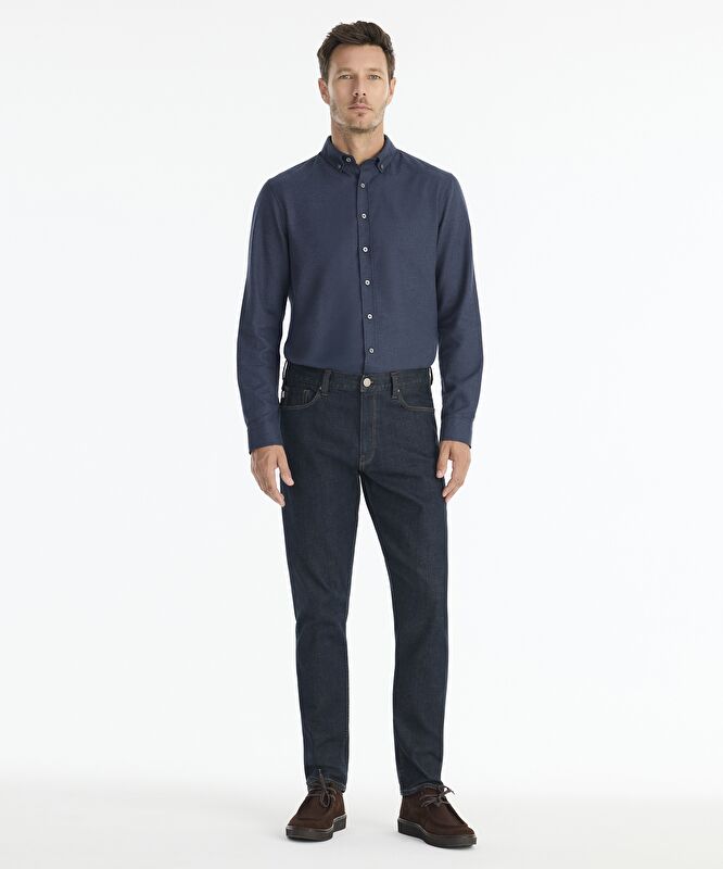 Straight Fit Normal Bel Jean Pantolon