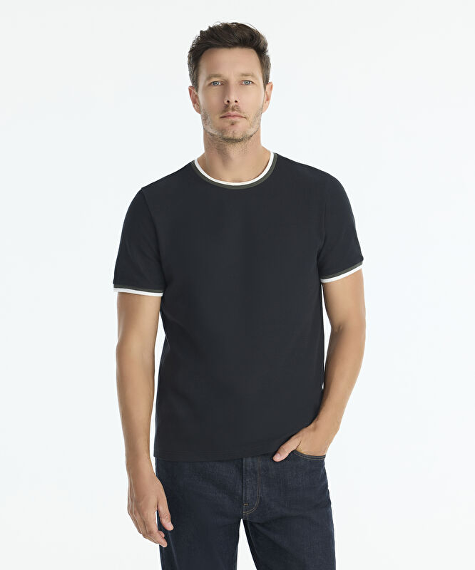 Regular Bisiklet Yaka Kısa Kol T-shirt