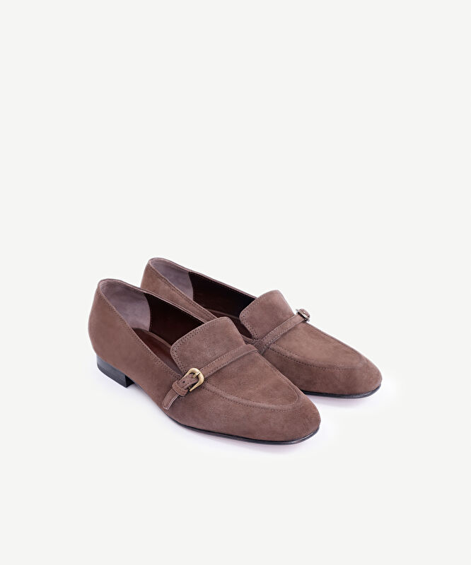 Atkılı Deri Loafer
