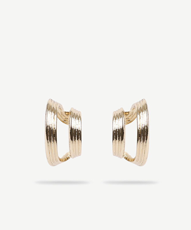 Halka Gold Küpe
