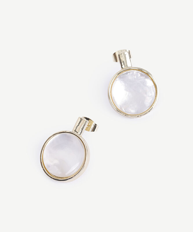 Kabuk Detaylı Küpe