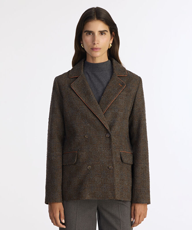 Tailored Kırlangıç Yaka Uzun Kol Ceket