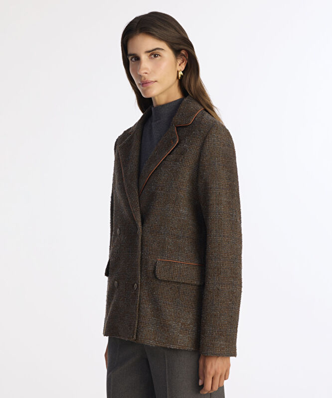 Tailored Kırlangıç Yaka Uzun Kol Ceket