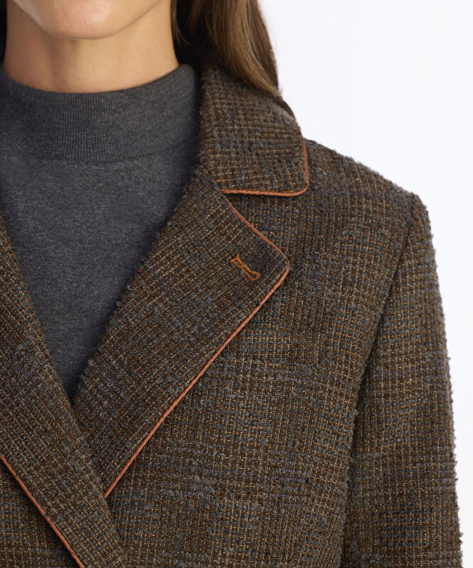 Tailored Kırlangıç Yaka Uzun Kol Ceket