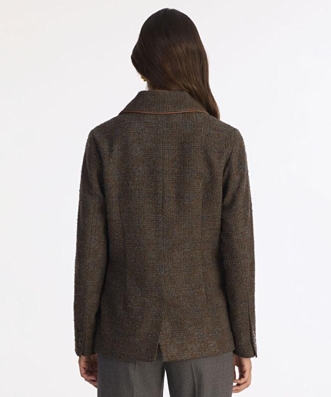 Tailored Kırlangıç Yaka Uzun Kol Ceket