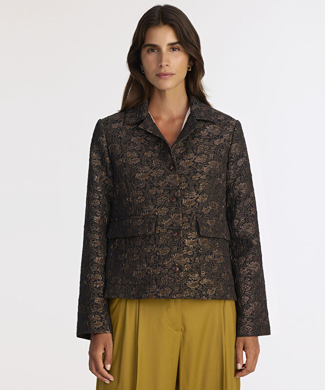 Regular Gömlek Yaka Uzun Kol Ceket