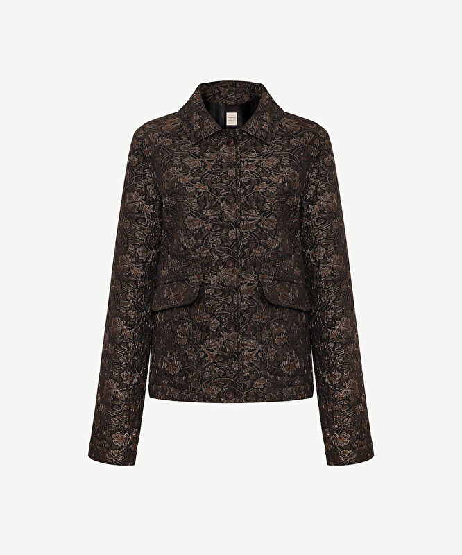 Regular Gömlek Yaka Uzun Kol Ceket