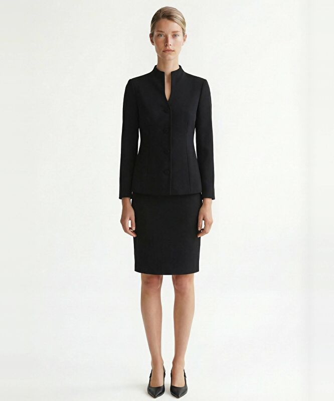 Kalem Yüksek Bel Etek