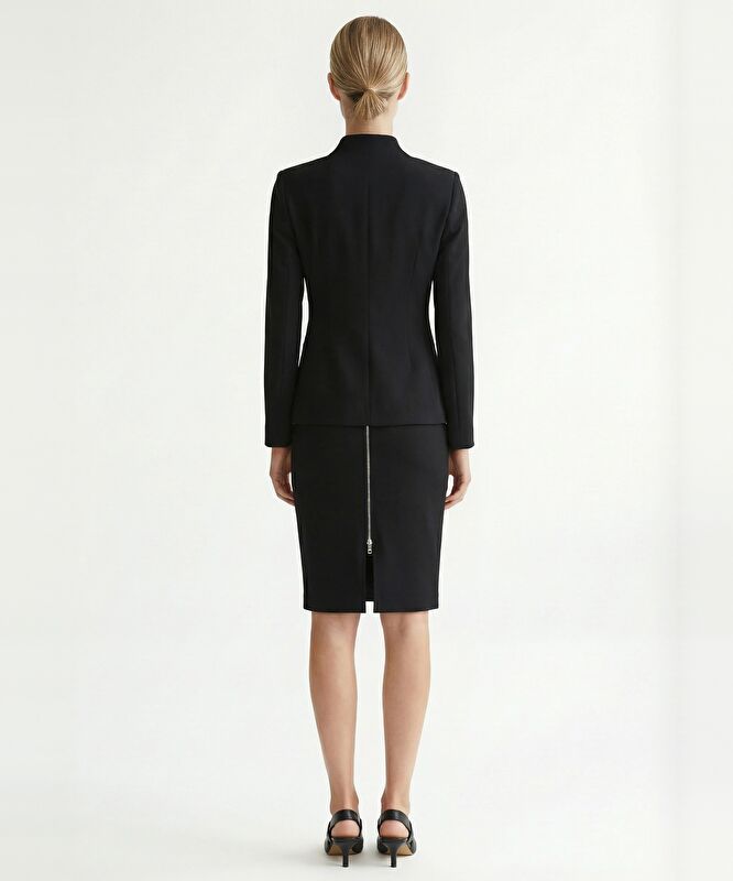 Kalem Yüksek Bel Etek